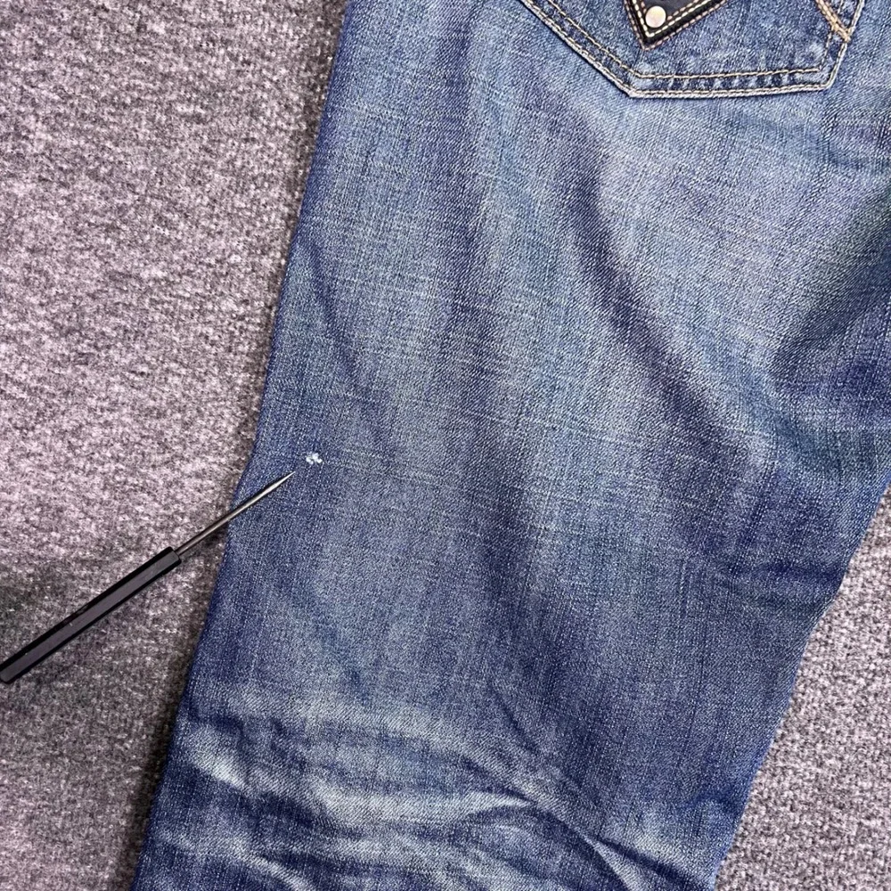 Marc Ecko Jeans Mens 33 Standard Y2K Streetwear Embroidered Hip Hop Baggy Grunge